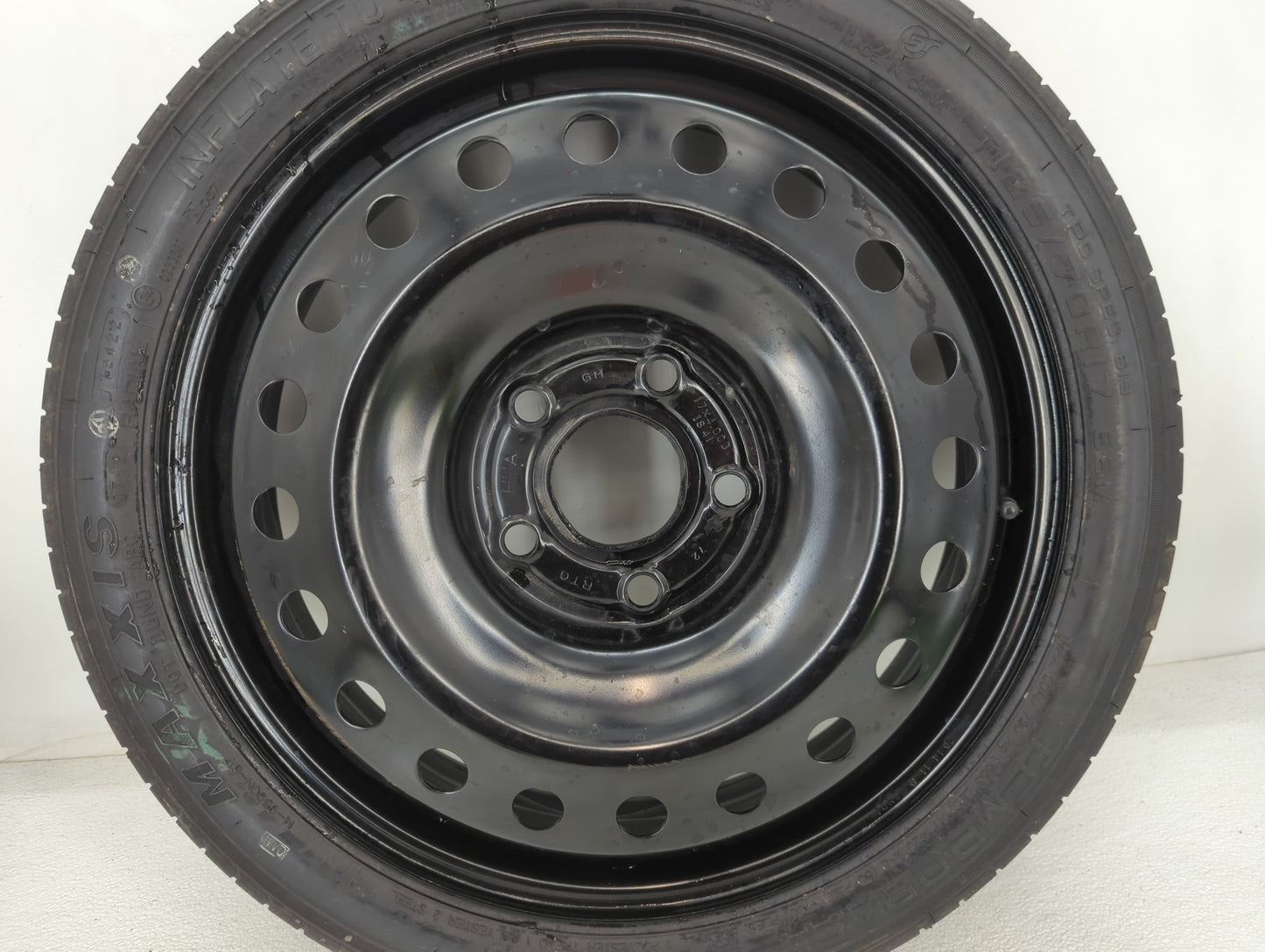 2011-2013 Buick Regal Spare Donut Tire Wheel Rim Oem 928331 - Oemusedautoparts1.com