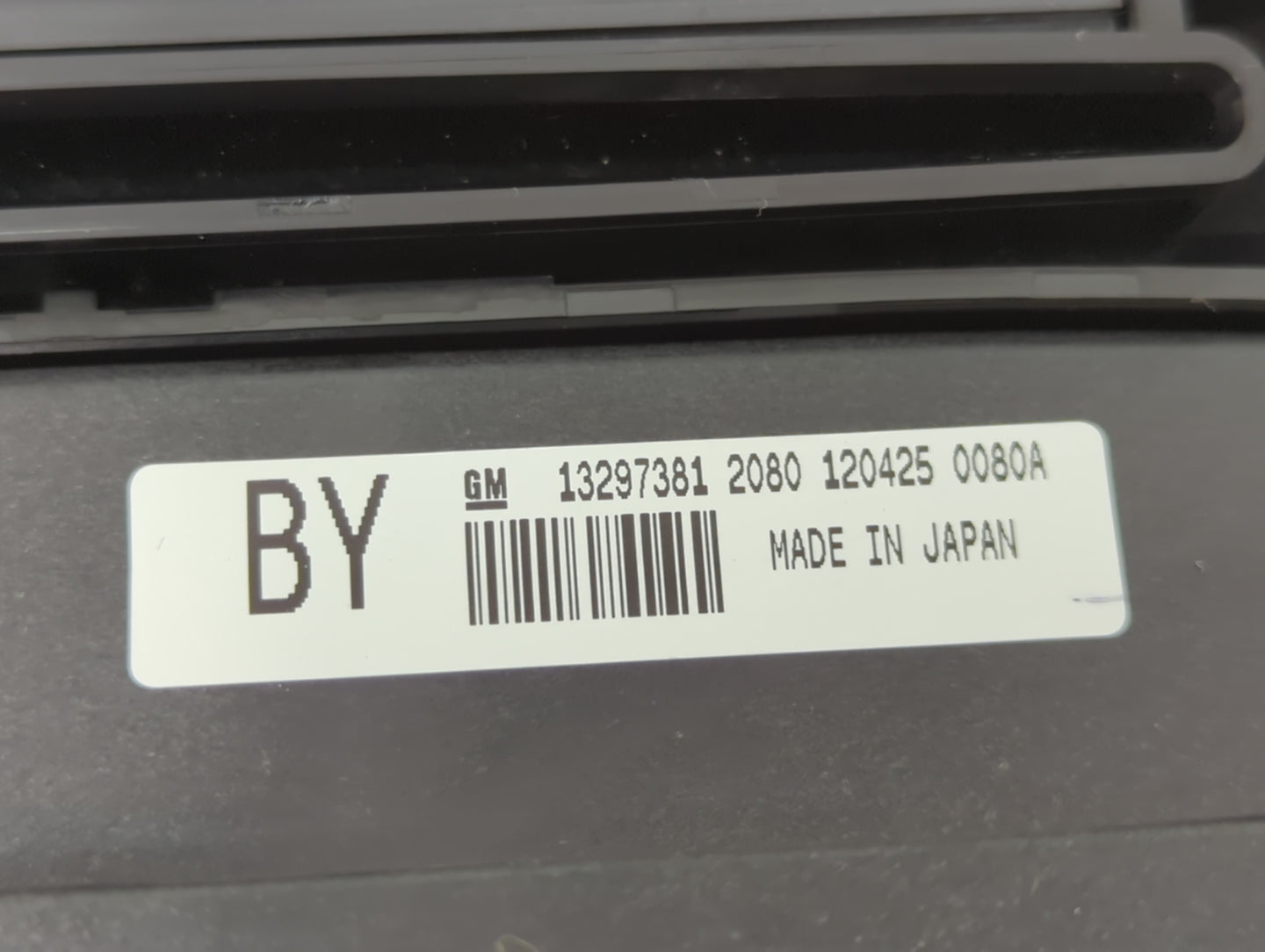 0 Buick Regal Climate Control Module Temperature AC/Heater Replacement Fits OEM Used Auto Parts - Oemusedautoparts1.com