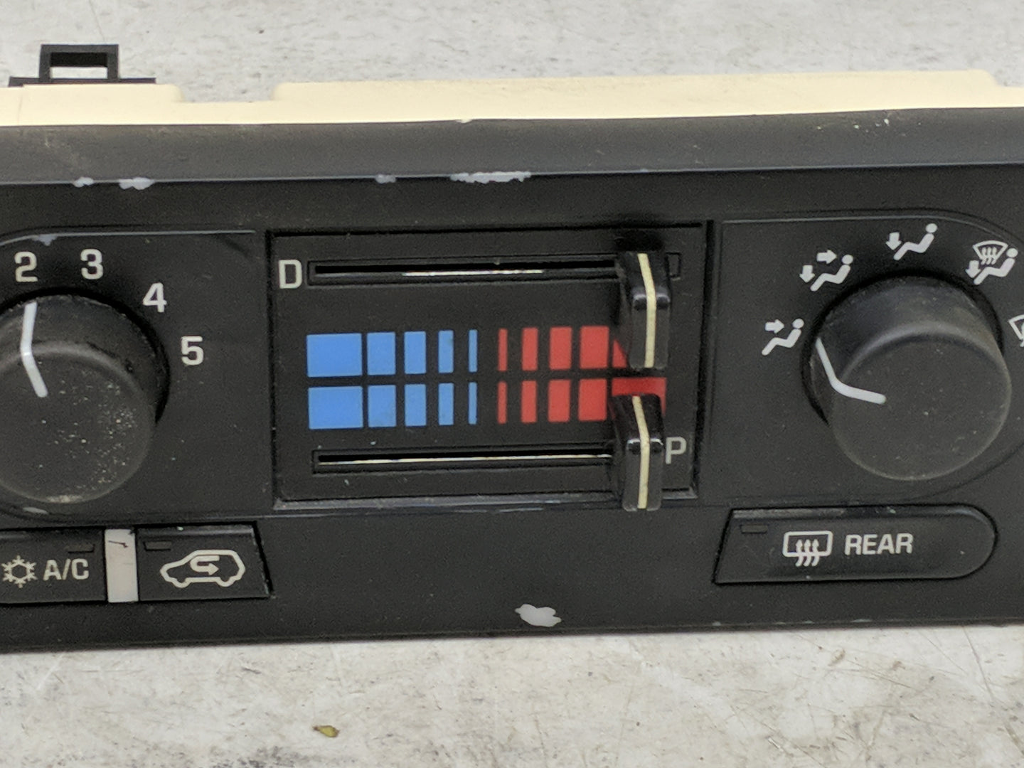 2002-2007 Buick Rendezvous Climate Control Module Temperature AC/Heater Replacement Fits Fits 2002 2003 2004 2005 2006 2007 