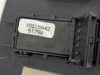 2005-2007 Buick Terraza Master Power Window Switch Replacement Driver Side Left Fits OEM Used Auto Parts - Oemusedautoparts1