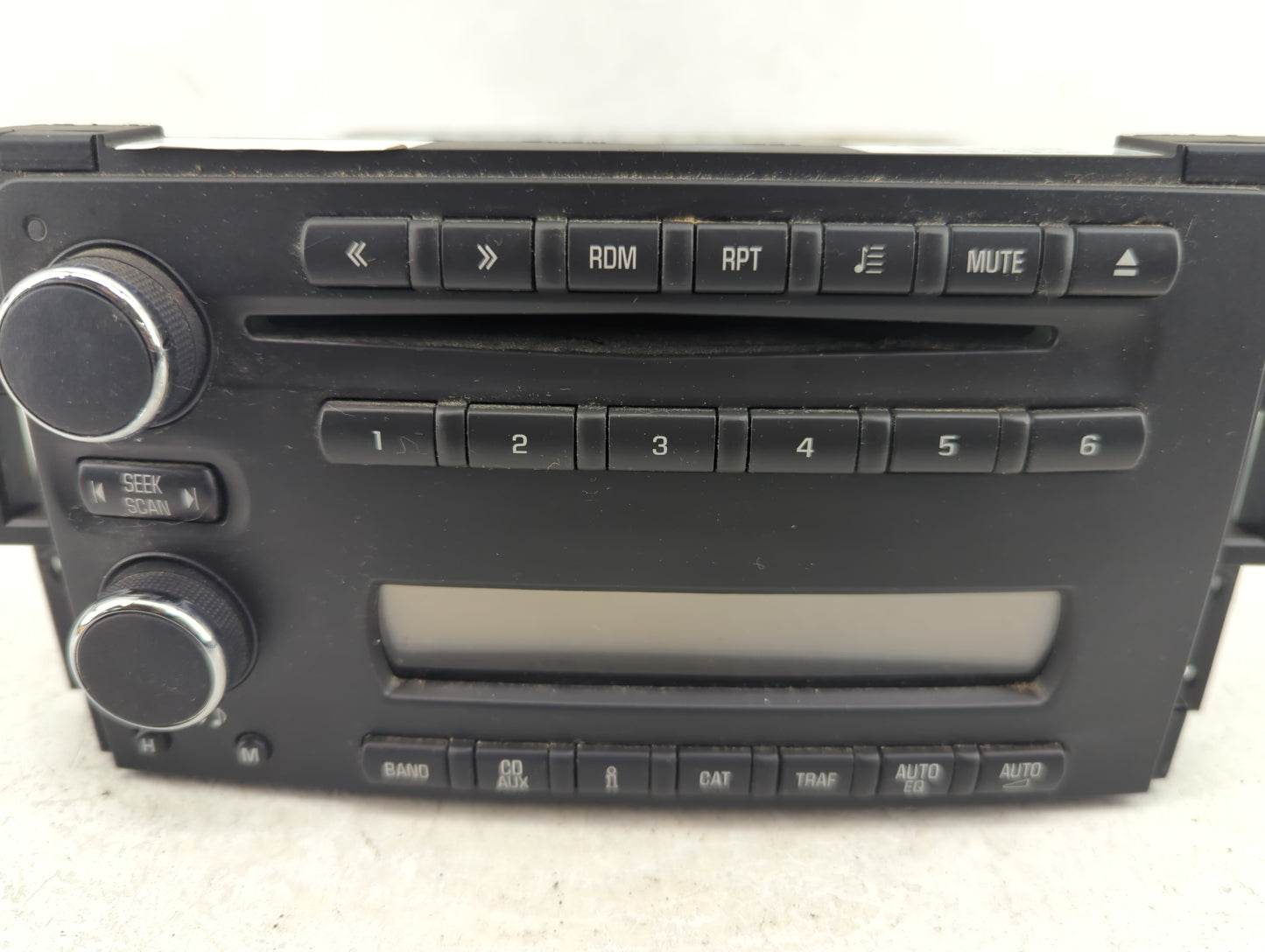 2005-2007 Buick Terraza Radio AM FM Cd Player Receiver Replacement Fits Fits 2005 2006 2007 OEM Used Auto Parts - Oemusedaut