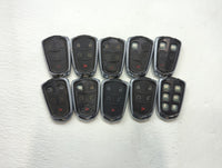 Lot of 10 Cadillac Keyless Entry Remote Fob HYQ2AB | HYQ2EB MIXED PART - Oemusedautoparts1.com