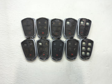 Lot of 10 Cadillac Keyless Entry Remote Fob HYQ2AB | HYQ2EB MIXED PART - Oemusedautoparts1.com
