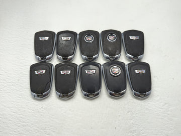 Lot of 10 Cadillac Keyless Entry Remote Fob MIXED FCC IDS MIXED PART