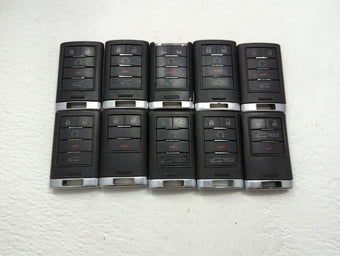 compare product Lot of 10 Cadillac Keyless Entry Remote Fob MIXED FCC IDS MIXED PART