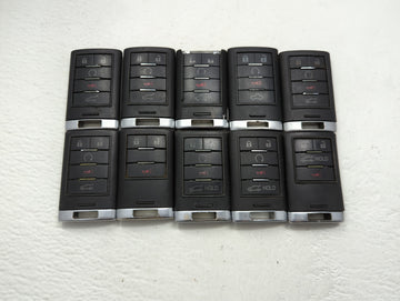 Lot of 10 Cadillac Keyless Entry Remote Fob MIXED FCC IDS MIXED PART - Oemusedautoparts1.com
