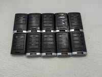 Lot of 10 Cadillac Keyless Entry Remote Fob MIXED FCC IDS MIXED PART - Oemusedautoparts1.com