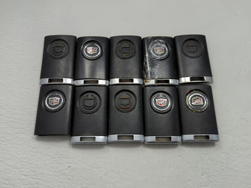Lot of 10 Cadillac Keyless Entry Remote Fob MIXED FCC IDS MIXED PART