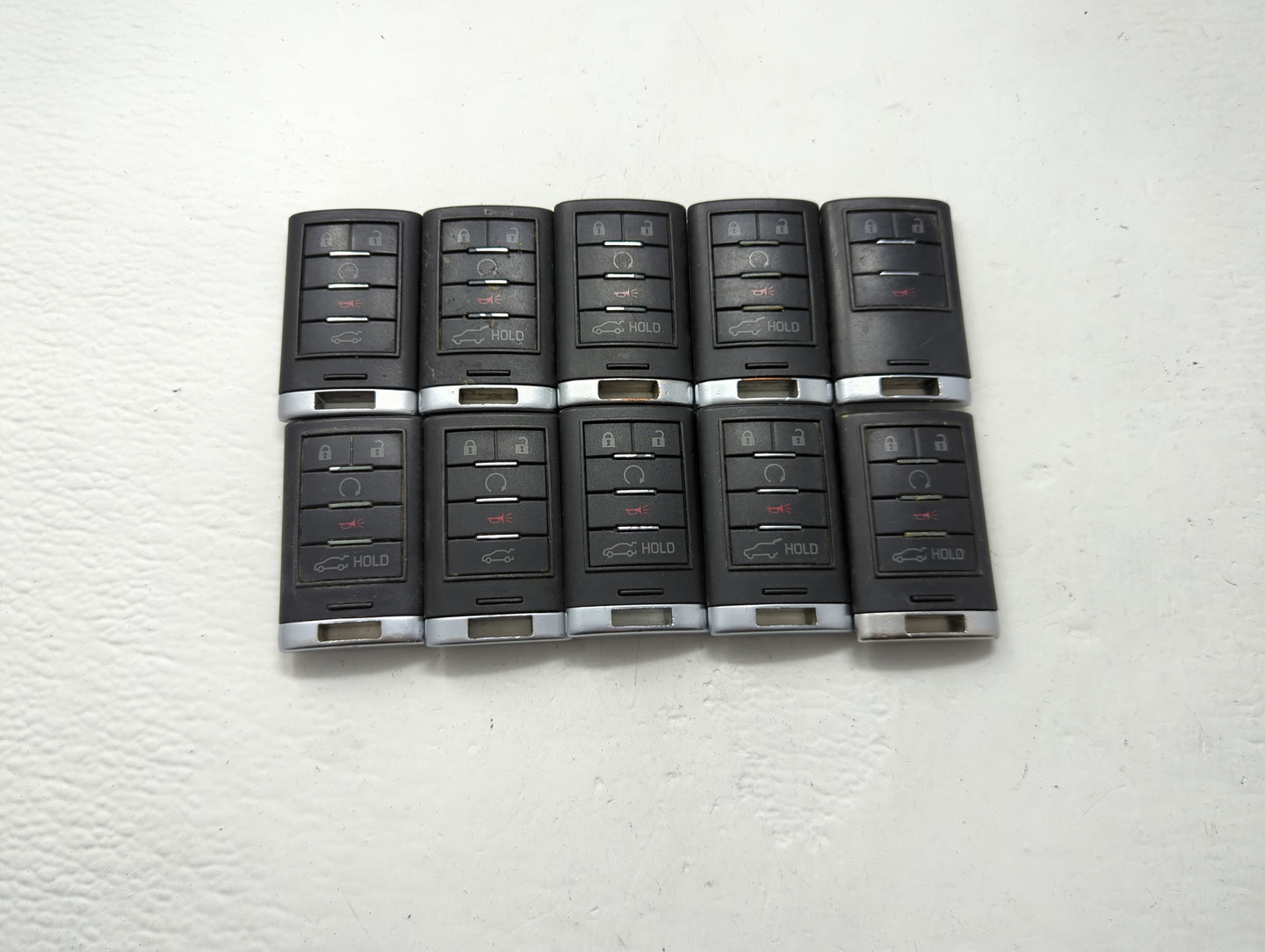 Lot of 10 Cadillac Keyless Entry Remote Fob MIXED FCC IDS MIXED PART - Oemusedautoparts1.com