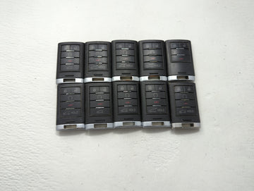 Lot of 10 Cadillac Keyless Entry Remote Fob MIXED FCC IDS MIXED PART - Oemusedautoparts1.com
