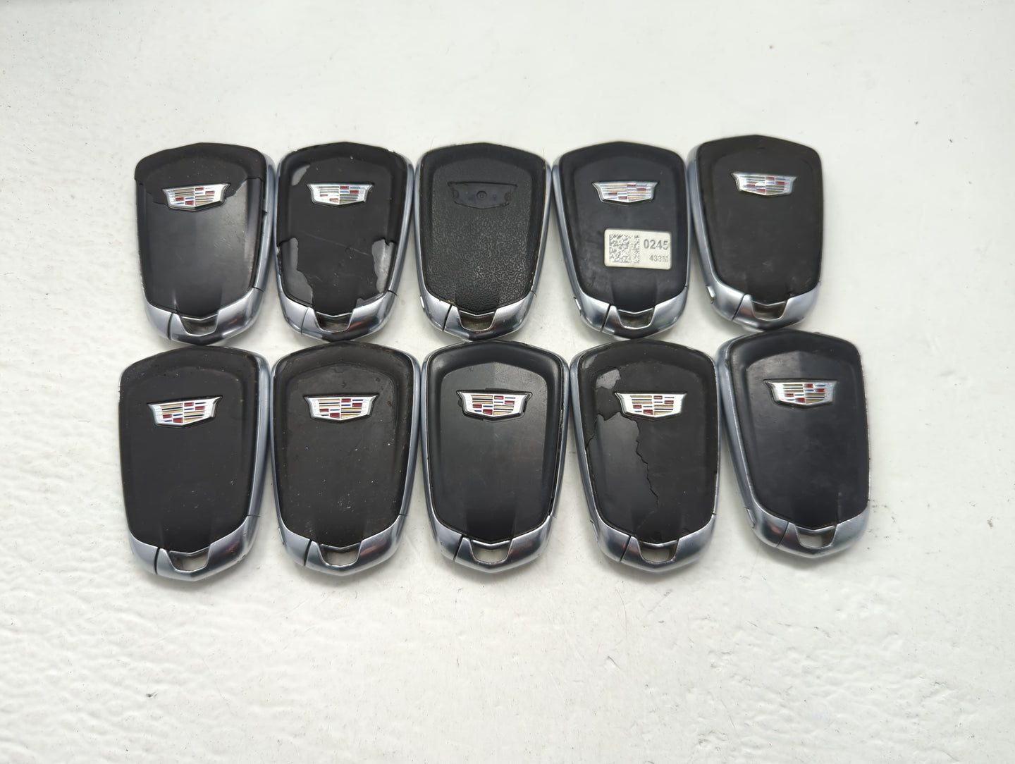 Lot of 10 Cadillac Keyless Entry Remote Fob HYQ2EB | HYQ2AB | HYQ2ES - Oemusedautoparts1.com
