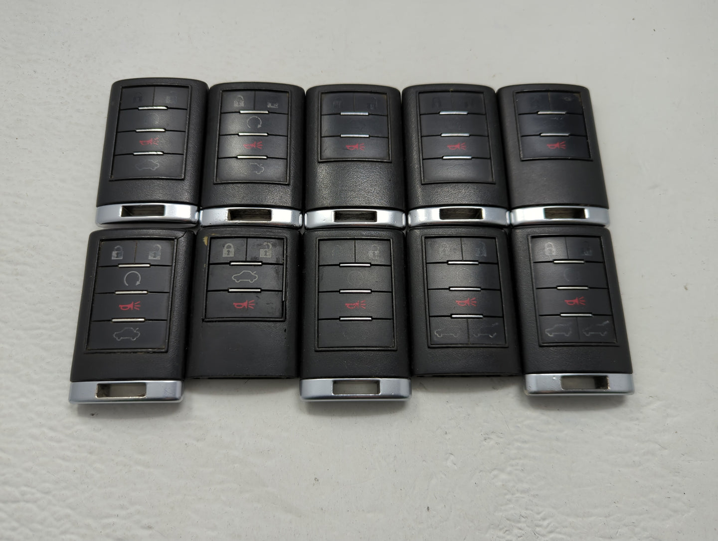Lot of 10 Cadillac Keyless Entry Remote Fob OUC6000066 | OUC6000223 - Oemusedautoparts1.com