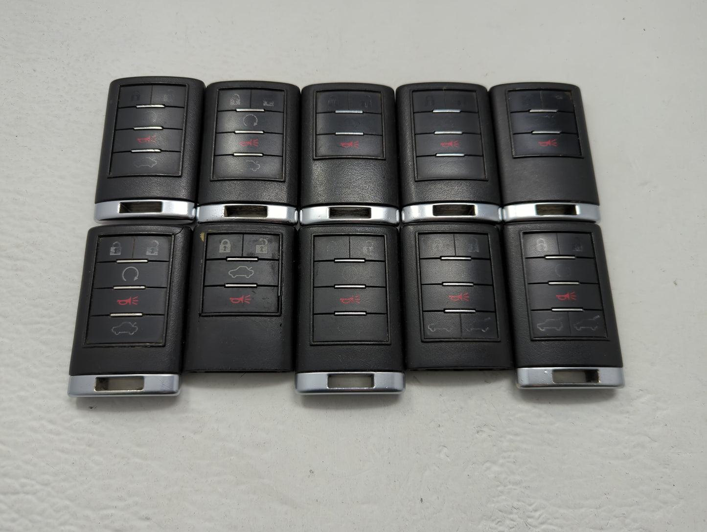 Lot of 10 Cadillac Keyless Entry Remote Fob OUC6000066 | OUC6000223 - Oemusedautoparts1.com