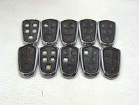 Lot of 10 Cadillac Keyless Entry Remote Fob HYQ2EB | HYQ2AB MIXED PART - Oemusedautoparts1.com