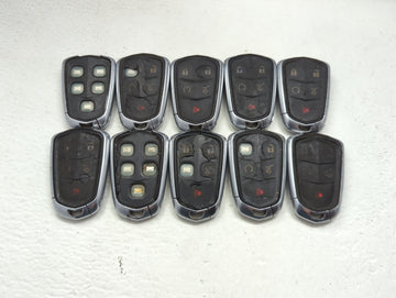 Lot of 10 Cadillac Keyless Entry Remote Fob HYQ2EB | HYQ2AB MIXED PART - Oemusedautoparts1.com