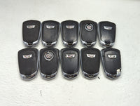 Lot of 10 Cadillac Keyless Entry Remote Fob HYQ2AB | HYQ2ES | HYQ2EB - Oemusedautoparts1.com