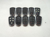 Lot of 10 Cadillac Keyless Entry Remote Fob MIXED FCC IDS MIXED PART 1476178 - Oemusedautoparts1.com
