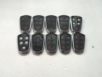 Lot of 10 Cadillac Keyless Entry Remote Fob MIXED FCC IDS MIXED PART 1476178 - Oemusedautoparts1.com