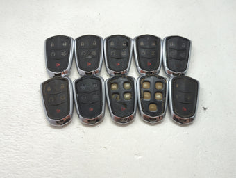 compare product Lot of 10 Cadillac Keyless Entry Remote Fob MIXED FCC IDS MIXED PART 1476179
