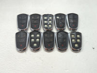 Lot of 10 Cadillac Keyless Entry Remote Fob MIXED FCC IDS MIXED PART 1476180 - Oemusedautoparts1.com