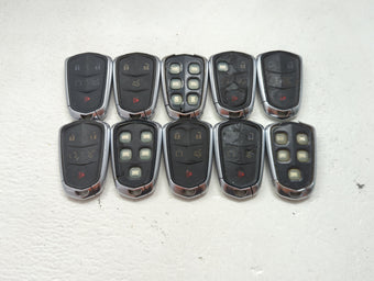 compare product Lot of 10 Cadillac Keyless Entry Remote Fob MIXED FCC IDS MIXED PART 1476180