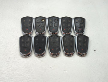 Lot of 10 Cadillac Keyless Entry Remote Fob MIXED FCC IDS MIXED PART 1476181 - Oemusedautoparts1.com