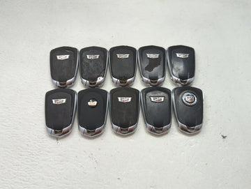 Lot of 10 Cadillac Keyless Entry Remote Fob MIXED FCC IDS MIXED PART 1476181