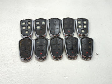 Lot of 10 Cadillac Keyless Entry Remote Fob MIXED FCC IDS MIXED PART 1476182 - Oemusedautoparts1.com