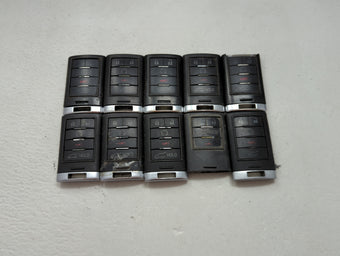 compare product Lot of 10 Cadillac Keyless Entry Remote Fob MIXED FCC IDS MIXED PART 1476196