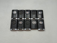 Lot of 10 Cadillac Keyless Entry Remote Fob MIXED FCC IDS MIXED PART 1476196 - Oemusedautoparts1.com