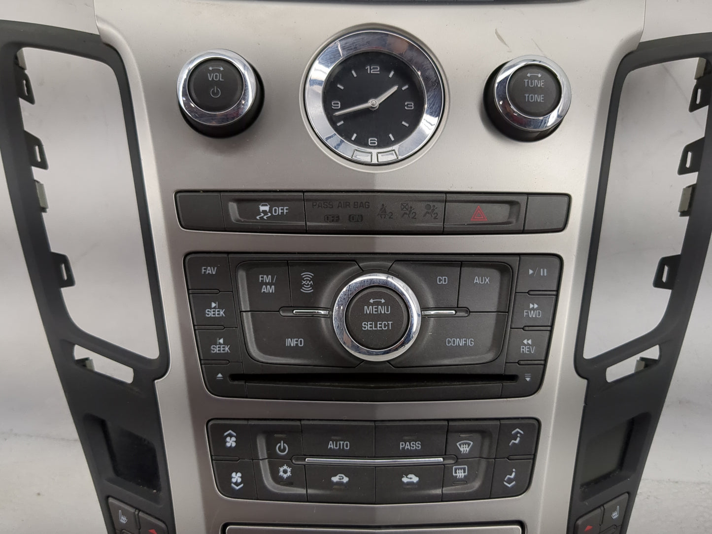 2008-2013 Cadillac Cts Radio Control Panel 5034135 - Oemusedautoparts1.com