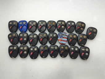 compare product Lot of 25 Chevrolet Keyless Entry Remote Fob KOBLEAR1XT | LHJ011 |