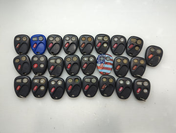 Lot of 25 Chevrolet Keyless Entry Remote Fob KOBLEAR1XT | LHJ011 | - Oemusedautoparts1.com
