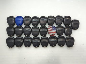Lot of 25 Chevrolet Keyless Entry Remote Fob KOBLEAR1XT | LHJ011 |