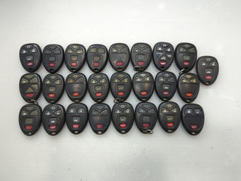 compare product Lot of 25 Chevrolet Keyless Entry Remote Fob OUC60221 | PQTDORM05 |