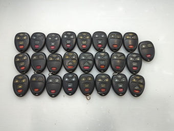 compare product Lot of 25 Chevrolet Keyless Entry Remote Fob OUC60270 | KOBGT04A |