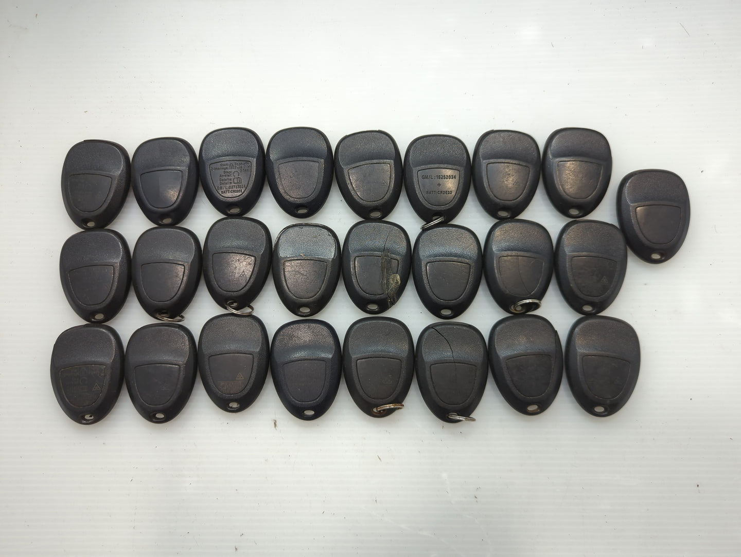 Lot of 25 Chevrolet Keyless Entry Remote Fob OUC60270 | KOBGT04A | - Oemusedautoparts1.com