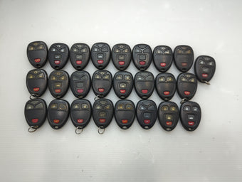 compare product Lot of 25 Chevrolet Keyless Entry Remote Fob OUC60270 | OUC60221 |