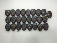 Lot of 25 Chevrolet Keyless Entry Remote Fob OUC60270 | OUC60221 | - Oemusedautoparts1.com