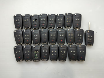 Lot of 25 Chevrolet Keyless Entry Remote Fob OHT01060512 | V2T01060512 - Oemusedautoparts1.com