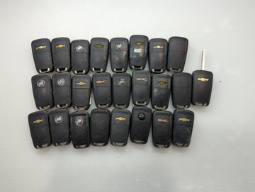 Lot of 25 Chevrolet Keyless Entry Remote Fob OHT01060512 | V2T01060512