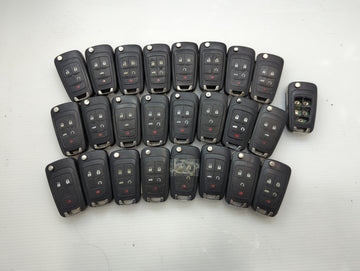 Lot of 25 Chevrolet Keyless Entry Remote Fob OHT01060512 | KR55WK50073 - Oemusedautoparts1.com