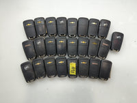 Lot of 25 Chevrolet Keyless Entry Remote Fob OHT01060512 | V2T01060514 - Oemusedautoparts1.com