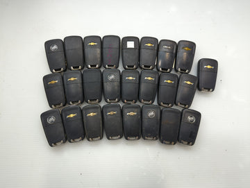 Lot of 25 Chevrolet Keyless Entry Remote Fob KR55WK50073 | OHT01060512
