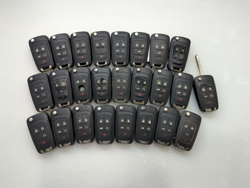 Lot of 25 Chevrolet Keyless Entry Remote Fob OHT01060512 | 2AOKM-GV12 | - Oemusedautoparts1.com
