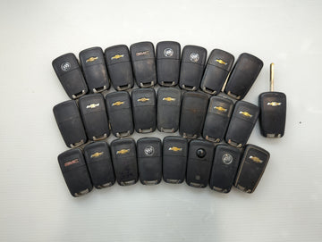 Lot of 25 Chevrolet Keyless Entry Remote Fob OHT01060512 | 2AOKM-GV12 |