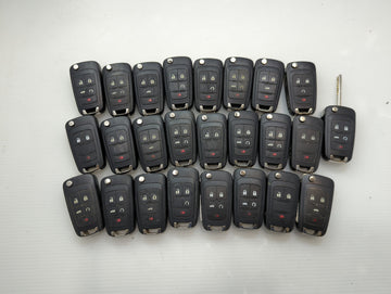 Lot of 25 Chevrolet Keyless Entry Remote Fob OHT01060512 | AVL-B01T1AC - Oemusedautoparts1.com