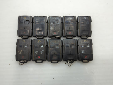 Lot of 10 Chevrolet Keyless Entry Remote Fob M3n-32337100 MIXED PART - Oemusedautoparts1.com