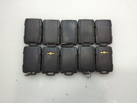 Lot of 10 Chevrolet Keyless Entry Remote Fob M3n-32337100 MIXED PART - Oemusedautoparts1.com