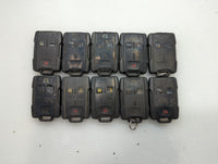 Lot of 10 Chevrolet Keyless Entry Remote Fob M3N-32337100 MIXED PART - Oemusedautoparts1.com
